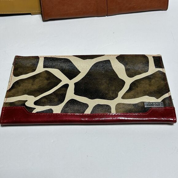 Lot of 5 MICHE Purse Shells Multicolor Red Mustard Yellow, Brown Animal Print - Picture 8 of 16